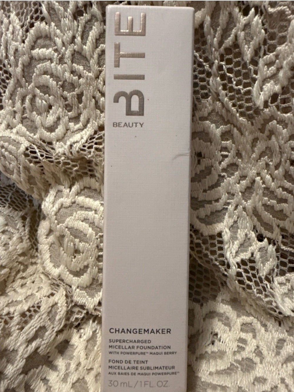 Bite Beauty Changemaker Micellar Foundation - Cream/White Packaging